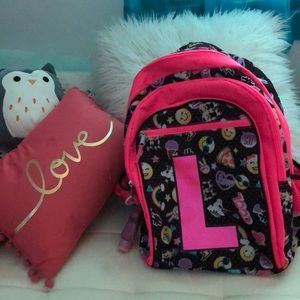 Justice Emoji Backpack for Girls